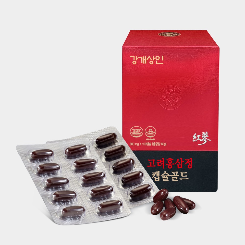 [유통기한 임박할인]고려홍삼정캡슐골드 (60g, 100캡슐)